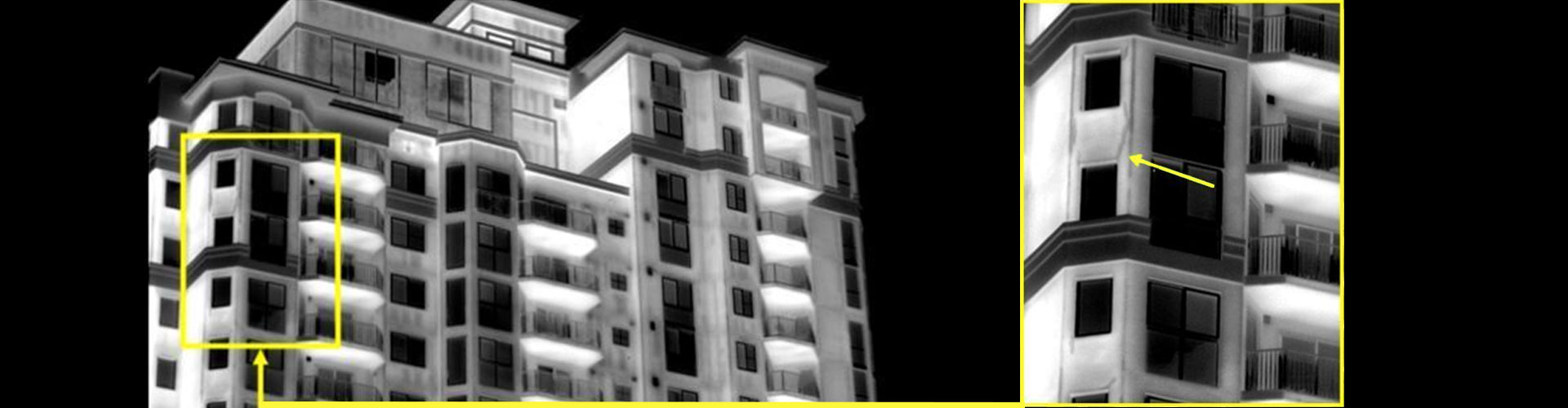 Infrared Stucco Delamination